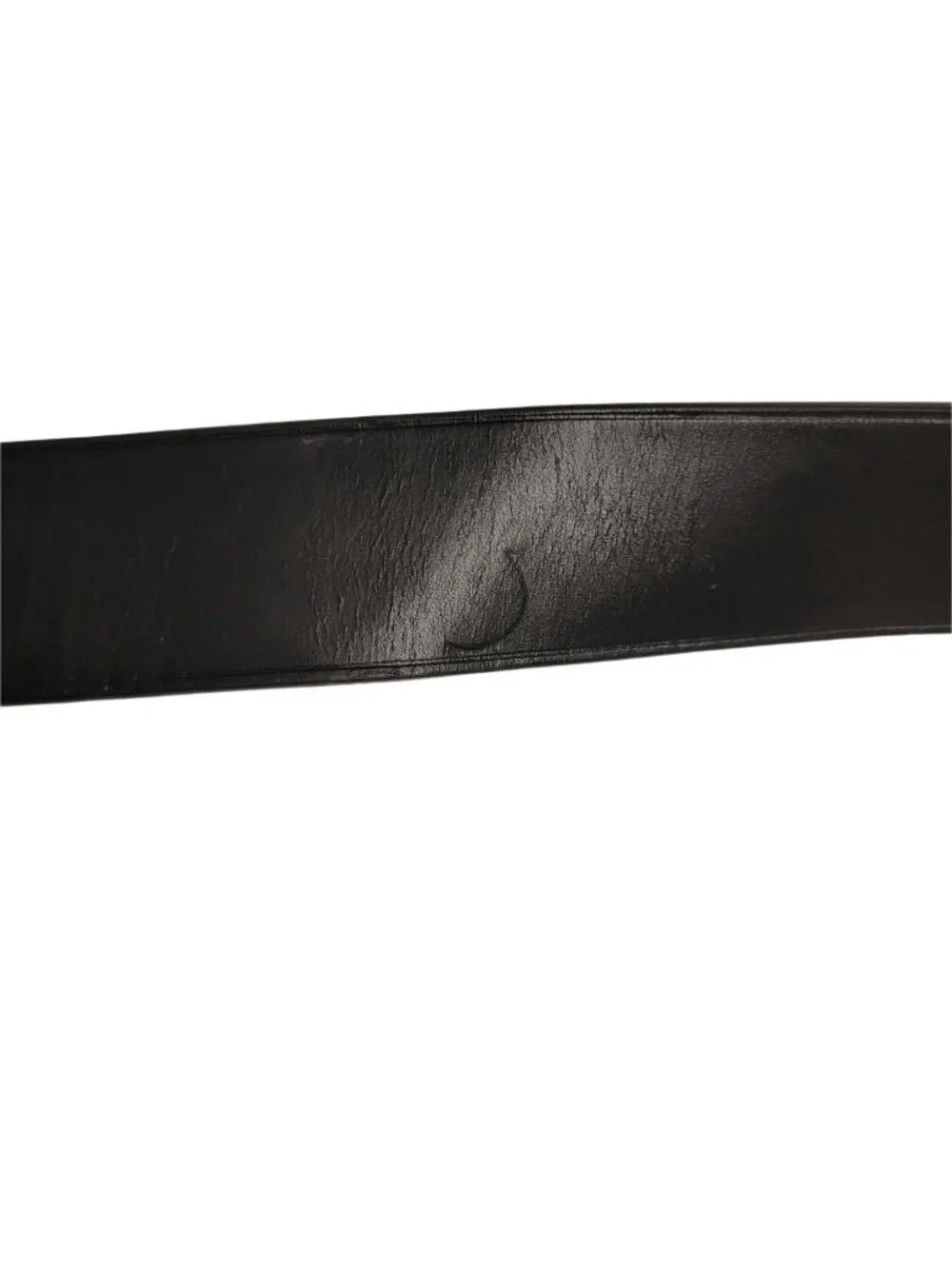 Polo Ralph Lauren Leather Debossed Keeper Belt